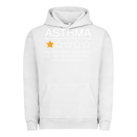 Pigment Lunar Rock funny asthma awareness one star rating inhaler wheezy breath t shirt Urban Hoodie - linhVisuals