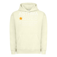 Pigment Pistachio funny asthma awareness one star rating inhaler wheezy breath t shirt Urban Hoodie - linhVisuals