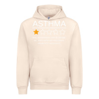 Sandshell funny asthma awareness one star rating inhaler wheezy breath t shirt Urban Hoodie - linhVisuals