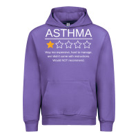 Tulip funny asthma awareness one star rating inhaler wheezy breath t shirt Urban Hoodie - linhVisuals