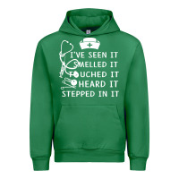 Emerald nurse t  shirt nurse i've seen it smelled it touched it t  shirt Urban Hoodie - linhVisuals