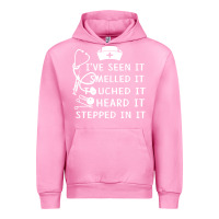 Fuchsia Pink nurse t  shirt nurse i've seen it smelled it touched it t  shirt Urban Hoodie - linhVisuals