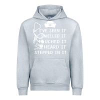 Heather Grey nurse t  shirt nurse i've seen it smelled it touched it t  shirt Urban Hoodie - linhVisuals