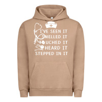 Pigment Burro nurse t  shirt nurse i've seen it smelled it touched it t  shirt Urban Hoodie - linhVisuals
