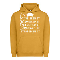 Pigment Peanut Butter nurse t  shirt nurse i've seen it smelled it touched it t  shirt Urban Hoodie - linhVisuals