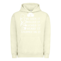 Pigment Pistachio nurse t  shirt nurse i've seen it smelled it touched it t  shirt Urban Hoodie - linhVisuals