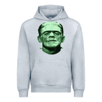 Heather Grey frankenstein monster classic horror flick t shirt Urban Hoodie - linhVisuals
