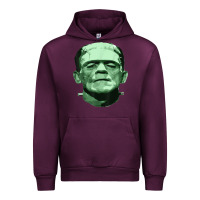 Mauve Wine frankenstein monster classic horror flick t shirt Urban Hoodie - linhVisuals