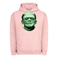 Pigment Salmon frankenstein monster classic horror flick t shirt Urban Hoodie - linhVisuals