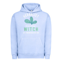 Pigment Grape Ice funny herbalist because a witch is frowned upon herbalism t shirt Urban Hoodie - linhVisuals