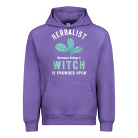 Tulip funny herbalist because a witch is frowned upon herbalism t shirt Urban Hoodie - linhVisuals