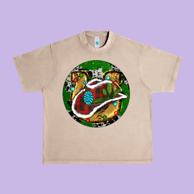 Cowboy Christmas Urban Heavy Tee Designed By Ranaportraitstore