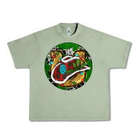 Oil Green Cowboy Christmas Urban Heavy Tee - RanaPortraitStore