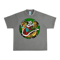 Tornado Cowboy Christmas Urban Heavy Tee - RanaPortraitStore