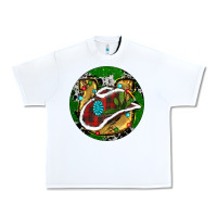 White Cowboy Christmas Urban Heavy Tee - RanaPortraitStore