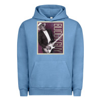 Pigment Pebble Blue buddy guy classic Urban Hoodie - linhVisuals