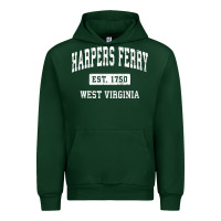 Forest Green harpers ferry west virginia wv vintage established sports pullover hoo Urban Hoodie - linhVisuals