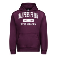 Mauve Wine harpers ferry west virginia wv vintage established sports pullover hoo Urban Hoodie - linhVisuals