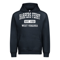 Navy harpers ferry west virginia wv vintage established sports pullover hoo Urban Hoodie - linhVisuals