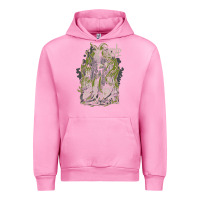 Fuchsia Pink lamb of god music concert Urban Hoodie - linhVisuals