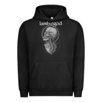 Pigment Black lamb of god music concert Urban Hoodie - linhVisuals