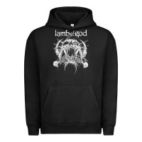 Pigment Black lamb of god music concert Urban Hoodie - linhVisuals