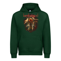 Forest Green lamb of god music concert Urban Hoodie - linhVisuals