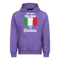 Tulip i'm not yelling i'm italian t shirt Urban Hoodie - linhVisuals