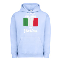 Pigment Grape Ice i'm not yelling i'm italian t shirt Urban Hoodie - linhVisuals