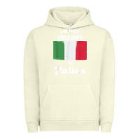 Pigment Pistachio i'm not yelling i'm italian t shirt Urban Hoodie - linhVisuals