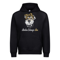 Black birthday and mother's day gift miniature schnauzer mom t shirt Urban Hoodie - linhVisuals