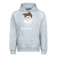 Heather Grey birthday and mother's day gift miniature schnauzer mom t shirt Urban Hoodie - linhVisuals