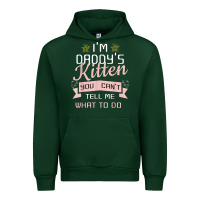 Forest Green daddy's kitten ddlg littlespace daddy dom cgl t shirt Urban Hoodie - linhVisuals