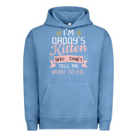 Pigment Pebble Blue daddy's kitten ddlg littlespace daddy dom cgl t shirt Urban Hoodie - linhVisuals