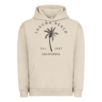 Pigment French Oak retro cool laguna beach california palm tree unique novelty sweatshirt Urban Hoodie - linhVisuals