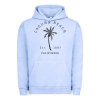Pigment Grape Ice retro cool laguna beach california palm tree unique novelty sweatshirt Urban Hoodie - linhVisuals