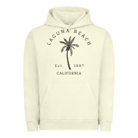 Pigment Pistachio retro cool laguna beach california palm tree unique novelty sweatshirt Urban Hoodie - linhVisuals