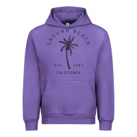 Tulip retro cool laguna beach california palm tree unique novelty sweatshirt Urban Hoodie - linhVisuals