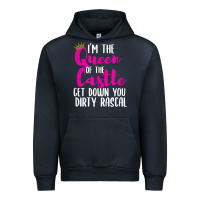 Navy i’m the queen of the castle get down you dirty rascal t shirt Urban Hoodie - linhVisuals