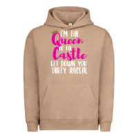 Pigment Burro i’m the queen of the castle get down you dirty rascal t shirt Urban Hoodie - linhVisuals