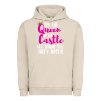 Pigment French Oak i’m the queen of the castle get down you dirty rascal t shirt Urban Hoodie - linhVisuals