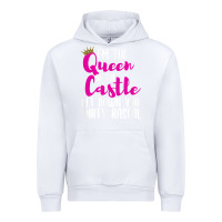 White i’m the queen of the castle get down you dirty rascal t shirt Urban Hoodie - linhVisuals