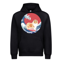 Black rough collie t  shirt rough collie gifts   ocean waves surfing rough c Urban Hoodie - linhVisuals