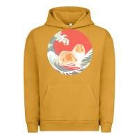 Pigment Peanut Butter rough collie t  shirt rough collie gifts   ocean waves surfing rough c Urban Hoodie - linhVisuals