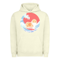 Pigment Pistachio rough collie t  shirt rough collie gifts   ocean waves surfing rough c Urban Hoodie - linhVisuals
