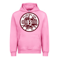 Fuchsia Pink the-flin-flon-bombers-pen Urban Hoodie - linhVisuals