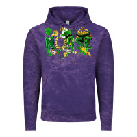 Cloud Purple nurse st patrick Vintage Hoodie - FaDigitalArtStudio