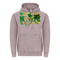 Vintage Zinc nurse st patrick Vintage Hoodie - FaDigitalArtStudio