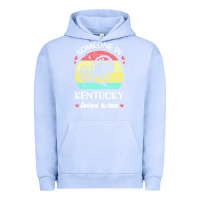 Pigment Grape Ice someone in kentucky loves me t  shirt someone in kentucky loves me fun Urban Hoodie - linhVisuals