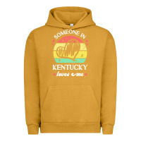 Pigment Peanut Butter someone in kentucky loves me t  shirt someone in kentucky loves me fun Urban Hoodie - linhVisuals